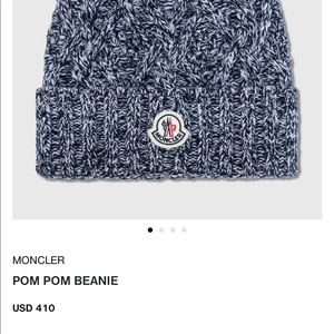 Authentic Monclear hat